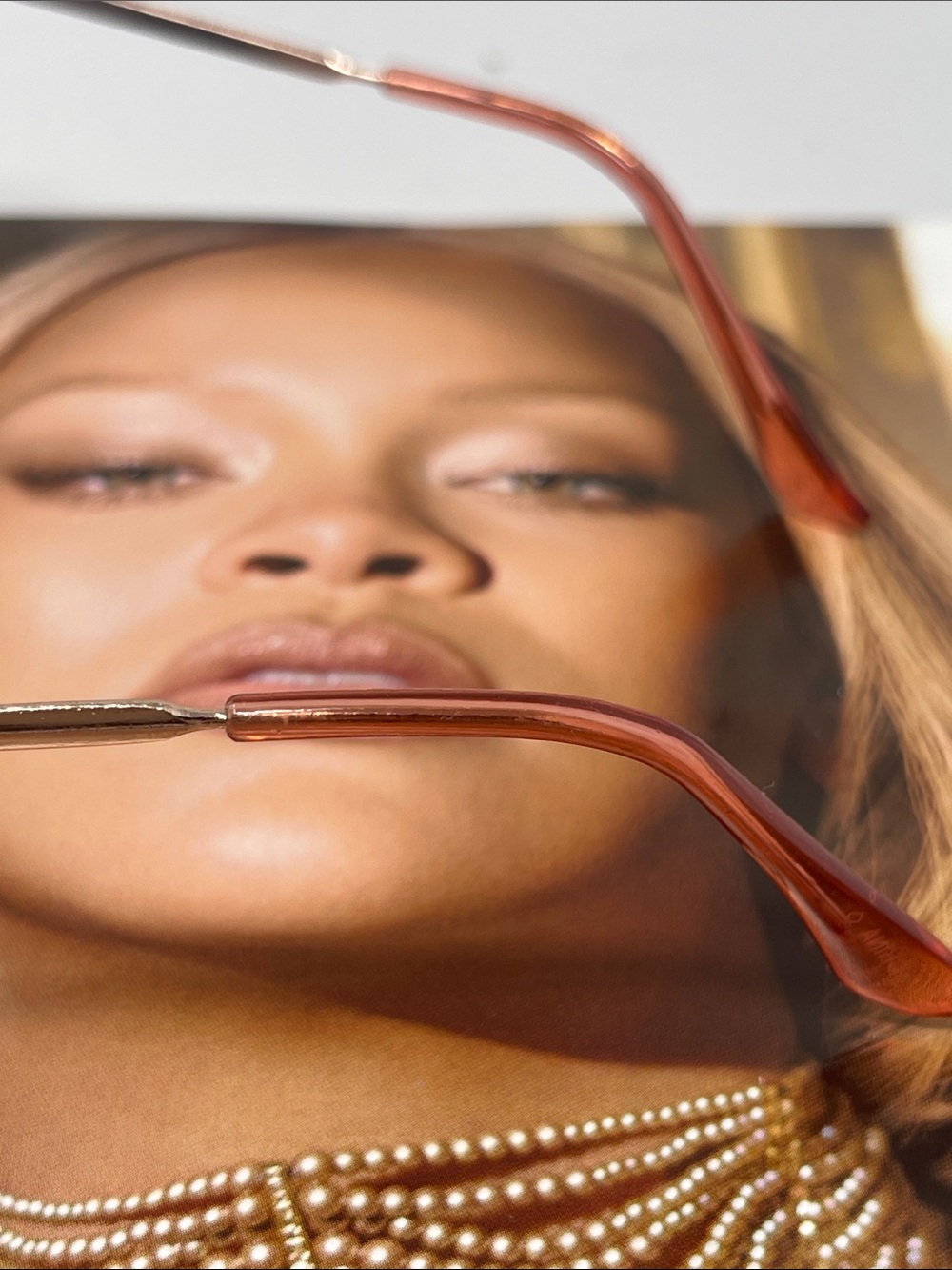 Aviator Sunglasses | Rose gold tone | 100% UVA-UVB protection - Picture 7 of 7